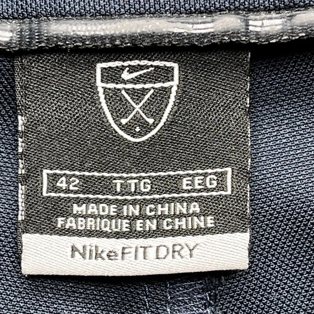 Nike Men Golf Shorts‎ Black Nike FIT DRY Size 42 Performance Athletic Activewear